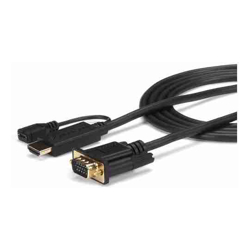 StarTech STARTECH.COM 1.8M HDMI TO VGA ADAPTER CABLE 3yr 