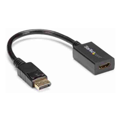 STARTECH.COM DISPLAYPort TO HDMI ADAPTER - DP 1.2 TO HDMI VIDEO CONVERTER 3YR