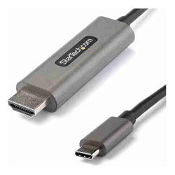 16ft (5m) USB C to HDMI Cable 4K 60Hz w/ HDR10 - Ultra HD USB Type-C to 4K HDMI 2.0b Video Adapter Cable - USB-C to HDMI HDR Monitor/Display Converter - DP 1.4 Alt Mode HBR3 (CDP2HDMM5MH)