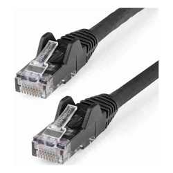 StarTech 7m CAT6 Ethernet Cable LSZH (Low Smoke Zero Halogen) 10 Gigabit 650MHz 100W PoE RJ45 10GbE UTP Network Patch Cord Snagless with Strain Relief Black CAT 6 ETL Verified 24AWG