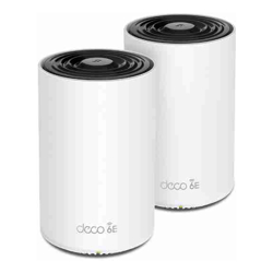 TP-Link | Deco XE75 PRO | AXE5400 Whole Home Tri-Band Mesh Wi-Fi 6E System | 2 Pack