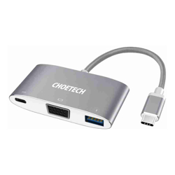 Choetech HUB-V02 USB-C to VGA & USB Multiport Adapter
