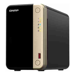 QNAP 2-BAY NAS(NO DISK) CELERON QC 2.9GHz, 8GB, 2.5GbE(2), M.2 2280(2), PCIe, 3YR WTY
