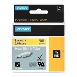 Dymo Rhino H/S Lbl 9mm Yellow