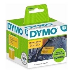 Dymo LW Ship Lbl 54x101mm Ylw