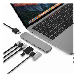 Targus HYPER HYPERDRIVE PRO 8-IN-2 USB-C HUB GRAY