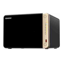QNAP 6-BAY NAS(NO DISK) CELERO N QC 2.9GHz, 8GB, 2.5GbE(2), M.2(2), PCIe, 3YR WTY