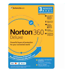 Symantec Norton 360 Deluxe Empower 50GB AU 1 User 3 Device