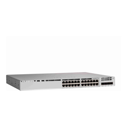 Cisco Catalyst 9200L 24-Port Managed Switch with 24 Gigabit Ethernet PoE+ and 4 SFP+ 370W Power Budget Ports Network Essentials