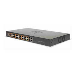 Cambium cnMatrix EX1028-P, Intelligent Ethernet PoE+ Switch, 24 1-Gbps and 4 1-Gbps SFP fi