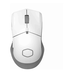 COOLER MASTER MASTERMOUSE MM311 RGB WHILTE, 2.4 GHz WIRELESS, LIGHTWEIGHT, 10000DPI