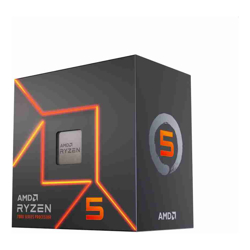 AMD Ryzen 5 7600 6 Cores / 12 Threads, 65 watts, Max Freq 5.2Ghz, 38MB Cache, Wraith Prism Cooler  Radeon Graphics