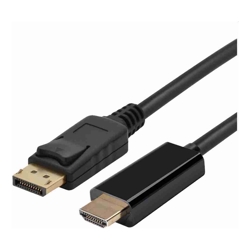 BluPeak COMSOL 2MTR DISPLAYPORT MALE TO HDMI MALE CABLE