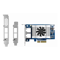 QNAP DUAL Port 10GBASE-T NETWORK CARD WITH SR-IOV and iSCSI SUPPort (PCIE GEN3 X4)
