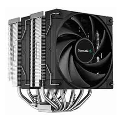 Deepcool AK620 High Performance Dual Tower CPU Cooler, 6 Copper Heat Pipes, 2x 120 FDB Fans, LGA2066/2011-v3/1200/1511/1700  AM4/AM3+AM3/AM2+