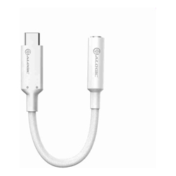 ALOGIC Elements Pro USB-C to 3.5mm Audio Adapter White