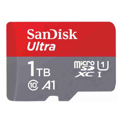 SanDisk Ultra microSDXC UHS-I 1TB -USB 3.0 Reader -Transfer Speeds of Up to 150MB/s -10-Year Limited Warranty