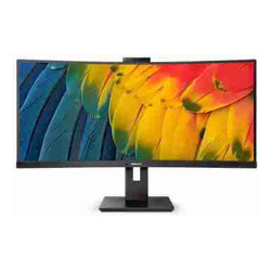 PHILIPS 34" (21:9) CURVE WQHD,HDMI, DP, USB-C DOCK, RJ45, 5MP WEBCAM, SPKR, H/ADJ, 4YR