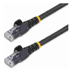 StarTech STARTECH.COM CAT6 ETHERNET CABLE 10M BLACK 650MHZ 100W Snagless PATCH CORD LTW