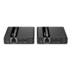 4Cabling HDMI Extender 4K@ 30Hz Support IR Repeat with HDMI Loop Through