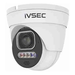 IVSEC TURRET IP CAM 5MP 25FPS MOTORISED 2.8-12MM LENS FULL COLOUR ADV DET