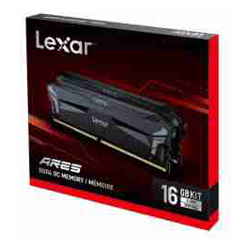 Lexar LD4BU008G-R3600GD0A DDR4 UDIMM 16GB Kit (2 x 8GB) 3600 MT/s 1.35V CL18 THOR XMP 2.0 Ares OC Black