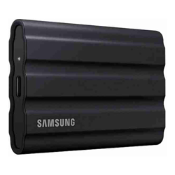 Samsung Portable SSD T7 Shield 4TB Black USB3.2 Type-C R/W(Max) 1050MB/s IP65 Water & Dust resistance Drop resistant Case 3 Years Warranty