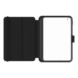 OtterBox Symmetry Folio Apple iPad (10.9") (10th Gen) Case Starry Night (Black/Clear/Grey)- (77-89975) Multi-Position Stand Pencil HolderUltra-Slim