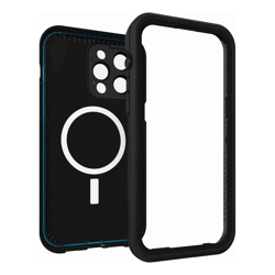 OtterBox FRE Magsafe Apple iPhone 14 Pro Max Case Black -(77-90175)DROP+ 5X Military Standard2M WaterProof360 Protection Built-In Screen Protector