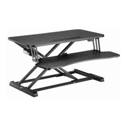 Brateck COST-EFFECTIVE ELECTRIC X-LIFT DESK CONVERTER 615x800x156~480mm up to 20kg