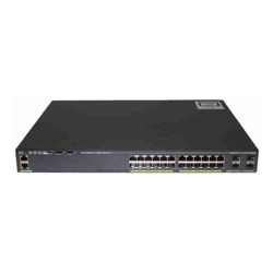 Cisco Catalyst WS-C2960X-24PS-L-V04 Gigabit Switch 24GbE Ports + 4 SFP 370W of PoE+ (Refurbished)