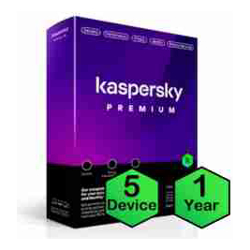 Kaspersky Premium Physical License (1 Year, 5 Devices)