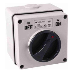 4C | Surface Switch  IP66 2Pole 500V 20A