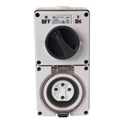 4Cabling 4C | Combination Switched socket 4Pin IP66 500V 32A