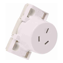 4C | Quick Connect Surface Socket 10A - 10 Pack