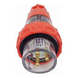 4Cabling 4C | Industrial Straight Plug 250V 3 round Pin 20A