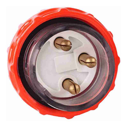 4Cabling 4C | Industrial Straight Plug 250V 3 round Pin 32A