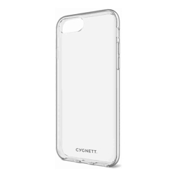 [LS] Cygnett AeroShield Apple iPhone SE (3rd  2nd Gen) and iPhone 8/7/6 Slim Clear Protective Case - (CY1712CPAEG), Slim, Raised Edges, TPU Frame