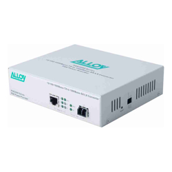 Alloy POE2000LC.10 10/100/1000Base-T PoE RJ-45 to 1000Base-LX SingleMode (LC). Wavelength: 1310nm. Max. range 10Km (EOL)