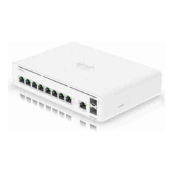 Ubiquiti host console with an integrated switch and multi-gigabit Ethernet gateway