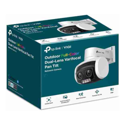 TP-Link VIGI C540 4MP OUTDOOR FULL-COLOR DUAL-LENS VARIFOCAL PAN TILT NETWORK CAMERA 3YR