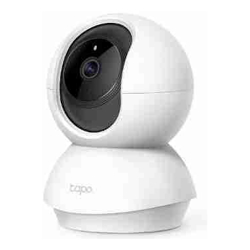 TP-Link TC70 Pan/Tilt Home Security Wi-Fi Camera1080P Full HDTwo-Way AudioNight VisionSound and Light Alarm