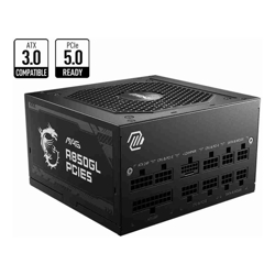 MSI MAG A850GL PCIE5 850W Up to 90% (80 Plus Gold) ATX Power Supply Unit