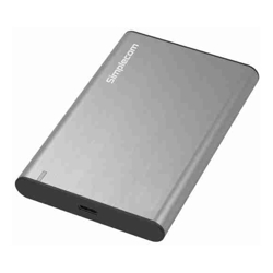 Simplecom SE221 Aluminium 2.5'' SATA HDD/SSD to USB 3.1 Enclosure Grey