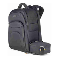 17.3IN Laptop Backpack with Removable Accessory Organizer Case - Professional IT Tech Backpack for Work/Travel/Commute - Ergonomic Computer Bag - Durable Ballistic Nylon - Notebook/Tablet Pockets