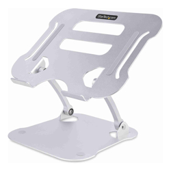 Laptop Stand for Desk Ergonomic Laptop Stand Adjustable Height Aluminum Portable Supports up to 22lb (10kg) Foldable Laptop Holder for Desk - Angled Notebook Computer Riser/Lift