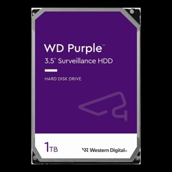 WD Western Digital WD11PURZ WD Purple 1TB 3.5" Surveillance HDD 5400RPM 64MB SATA3 110MB/s 3yrs  limited warranty