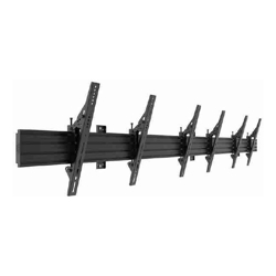 Atdec 3x1 wall menu board mount (3m rail), tilting angle. Max load per display: 50kg