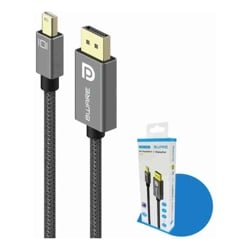 8ware Pro Series 4K 60Hz Mini DisplayPort Male to DisplayPort Male cable high quality Premium connectors support MST monitor (Retail package)