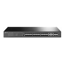 TP-Link TL-SG3428XF  "JetStream 24-Port SFP L2+ Managed Switch with 4 10GE SFP+ SlotsPORT: 20 Gigabit SFP Ports 4 Gigabit SFP/RJ45 Combo Ports
